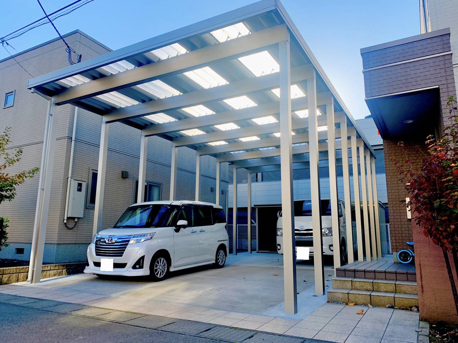 カーポート　YKK　MAKER　青森