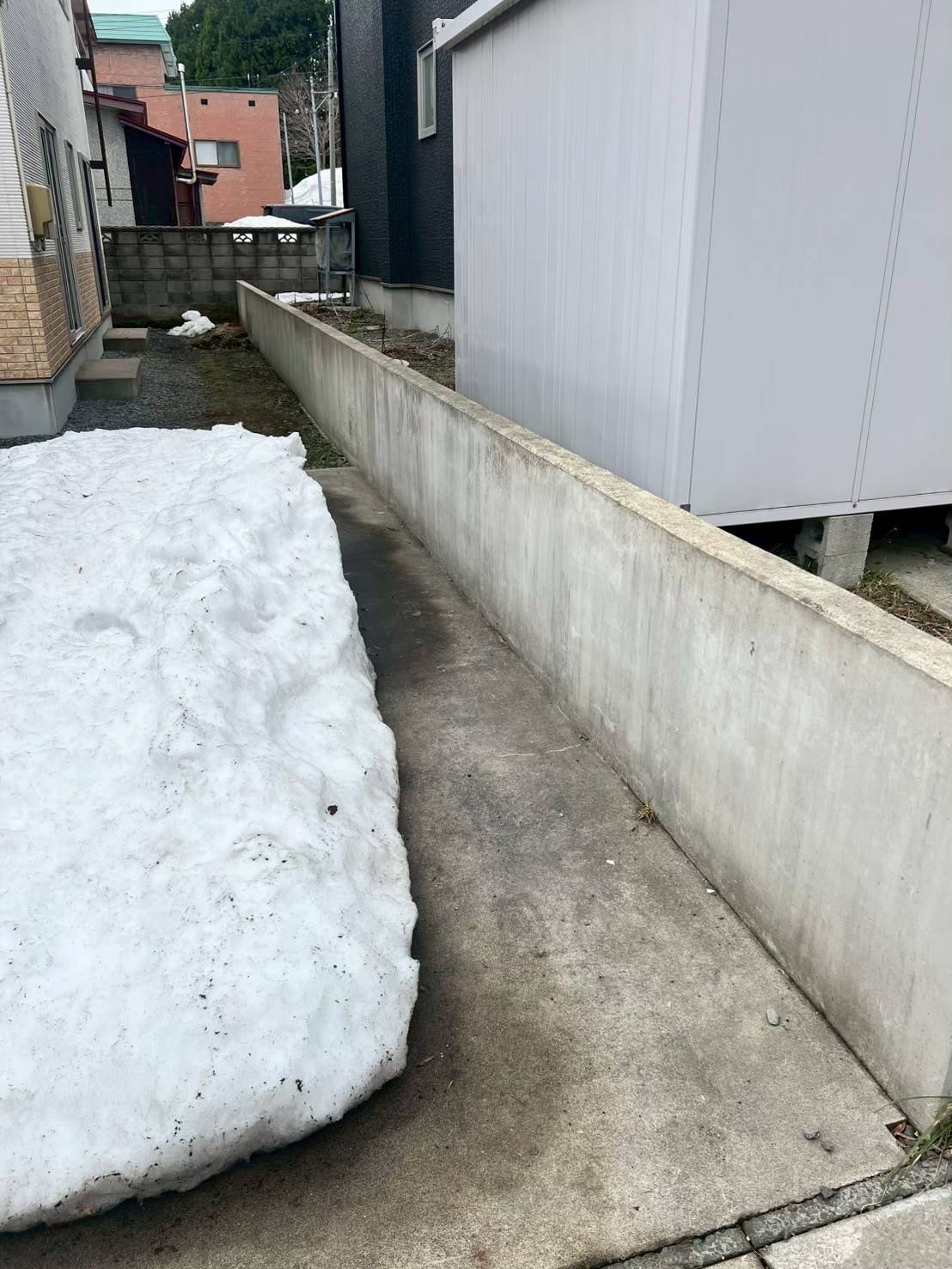 フェンス　コンクリート　八戸市