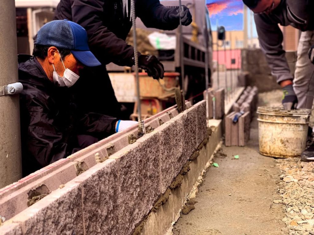 施工　エクステリア