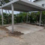 カーポート　八戸　外構工事